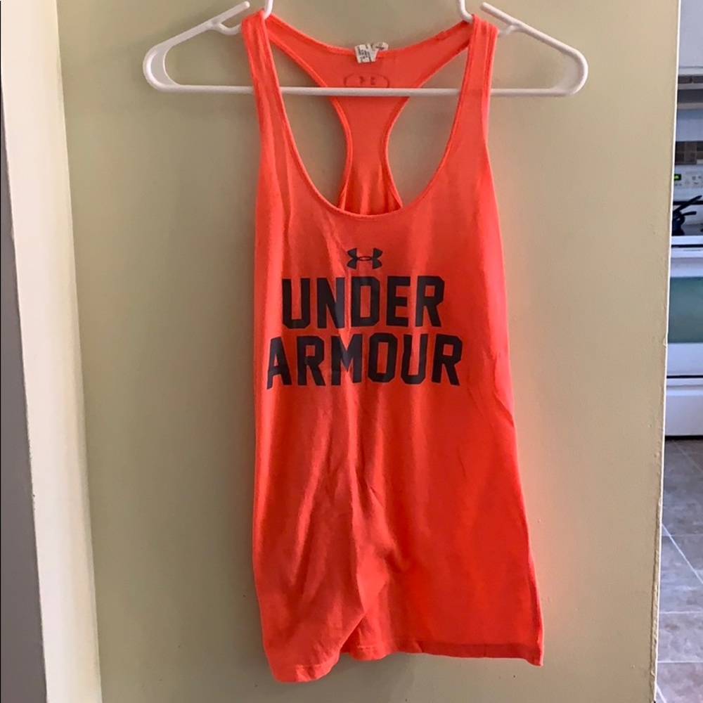 Bright under armour workout tank